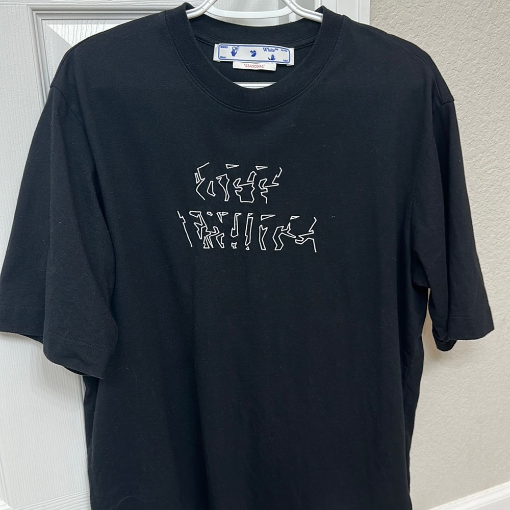 Men’s LG 425 OFF WHITE seasonal short sleeve shirt